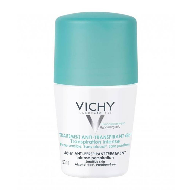 Vichy deodorant 48hr intensive anti- perspirant roll on 50ml image number null