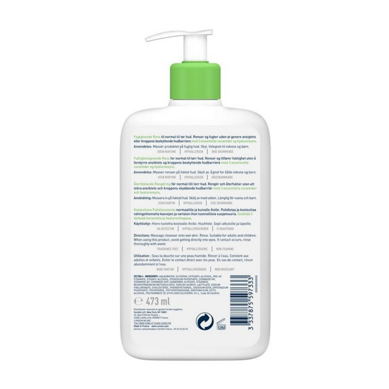 Cerave hydrating cleanser &ndash; 473ml-null