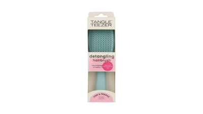 Tangle teezer detangling hairbrush medium fine-fragile light blue, , medium