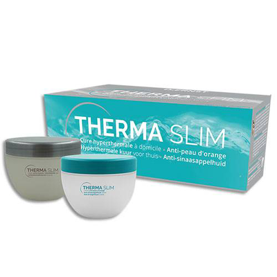 Dr ernst therma slim, slimming clay 250ml & anti- cellulite cream 250ml, , medium