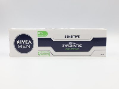 81308 nivea sensitive shaving cream 100ml, , medium