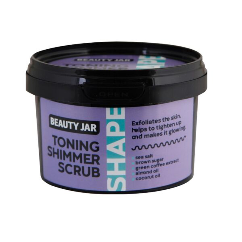 Beauty Jar Toning Shimmer Scrub