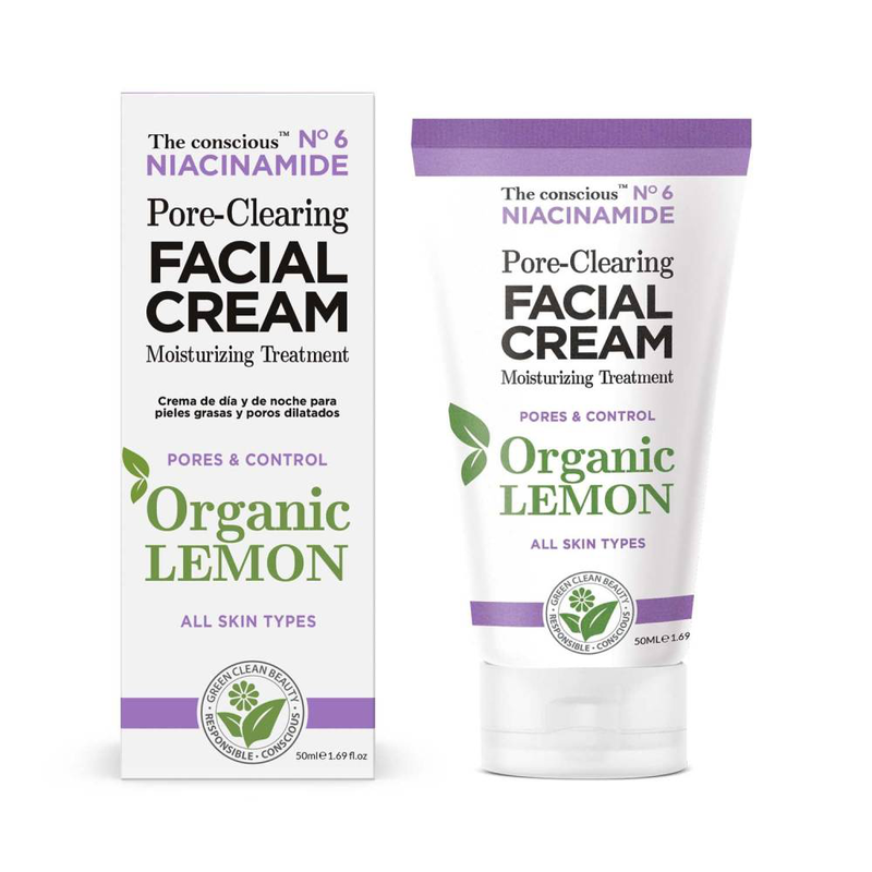 Product image: Biovene τhe conscious niacinamide pore-clearing facial cream with organic lemon x 50ml-null