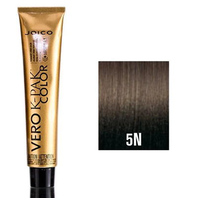 Joico vero k-pak permanent creme color 5n medium brown, , medium
