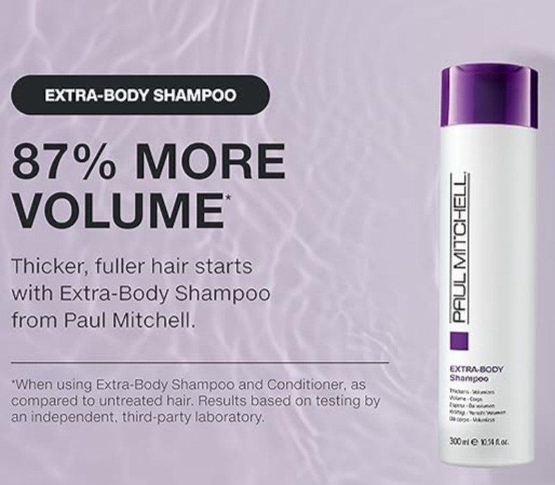 Paul mitchell extra body shampoo & daily rinse conditioner 300ml duo, , medium-null