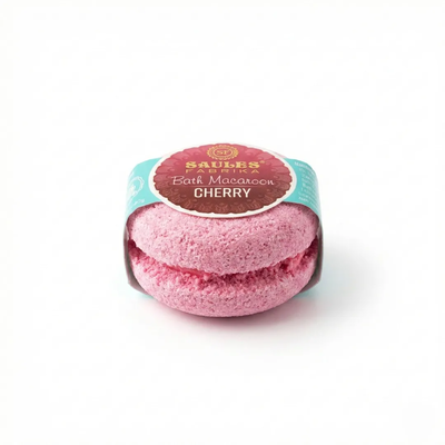Bath macaron cherry, , medium