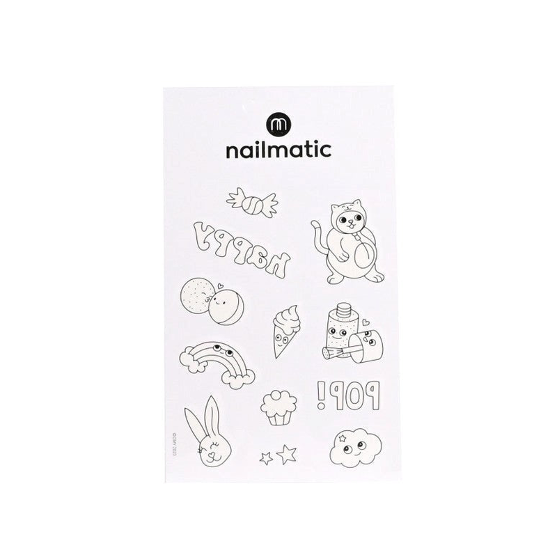 Product image: Nailmatic temporary coloring tattoos (available in 5 styles)-null