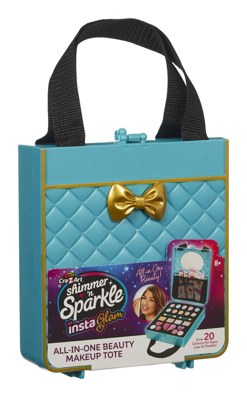 Product image: Shimmer n sparkle insta glam all-in-one beauty makeup tote, , medium-null