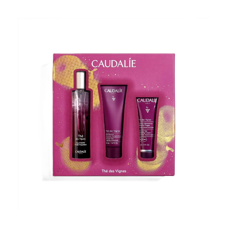 Caudalie obsession th&eacute; des vignes fragrance gift set, , medium-null