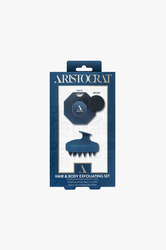 Aristocrat hair & body exfoliating set, , medium-null