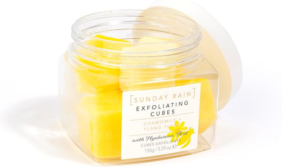 Sunday rain chamomile & ylang ylang exfoliate cubes x 150g, , medium