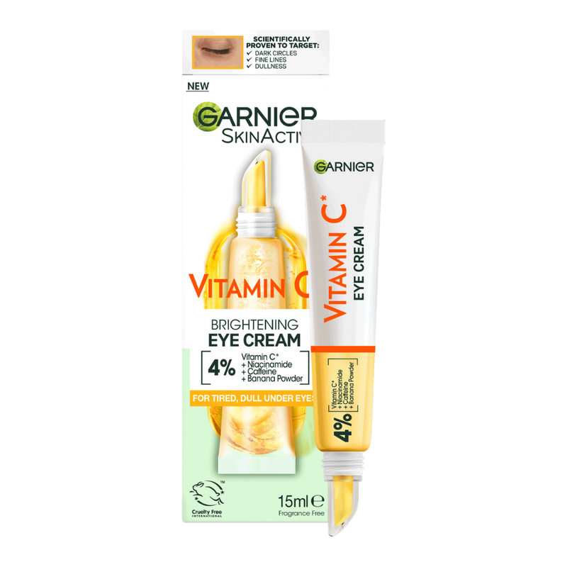 Garnier skinactive vitamin c brightening eye cream 15ml, , medium image number null
