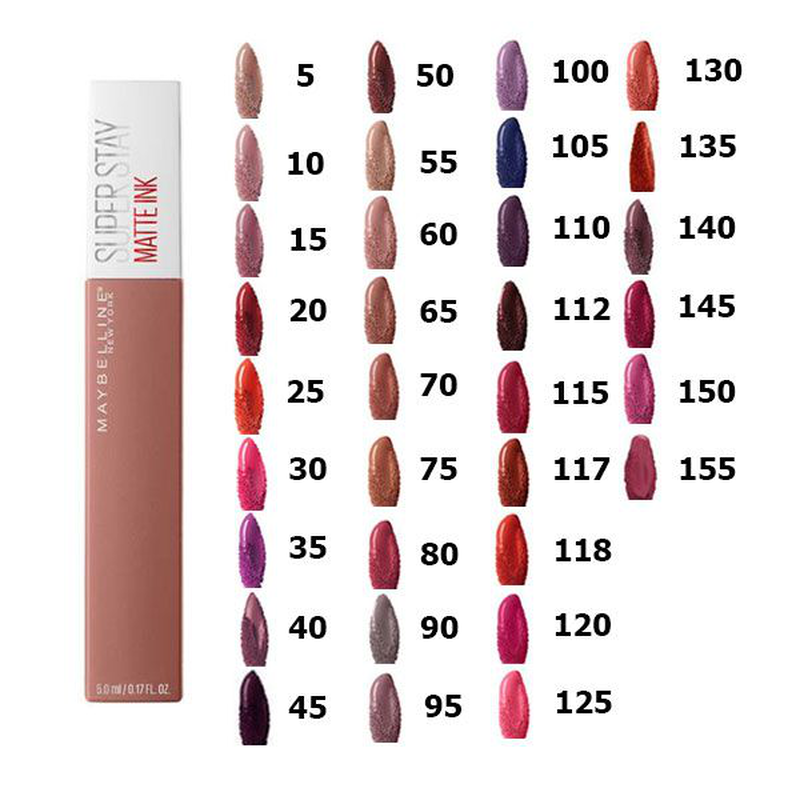 Maybelline superstay matte ink liquid lipstick-null