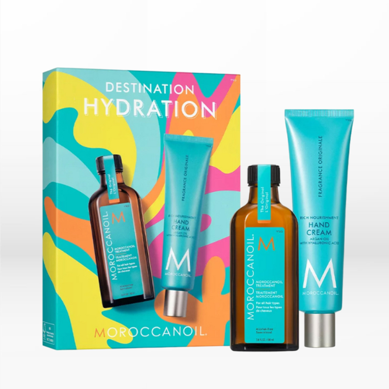 Hydration destination set(oil treatment100ml & δωρο hand cream100ml), , medium image number null