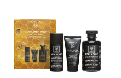 Apivita Gentlemen only set xmas24 3s