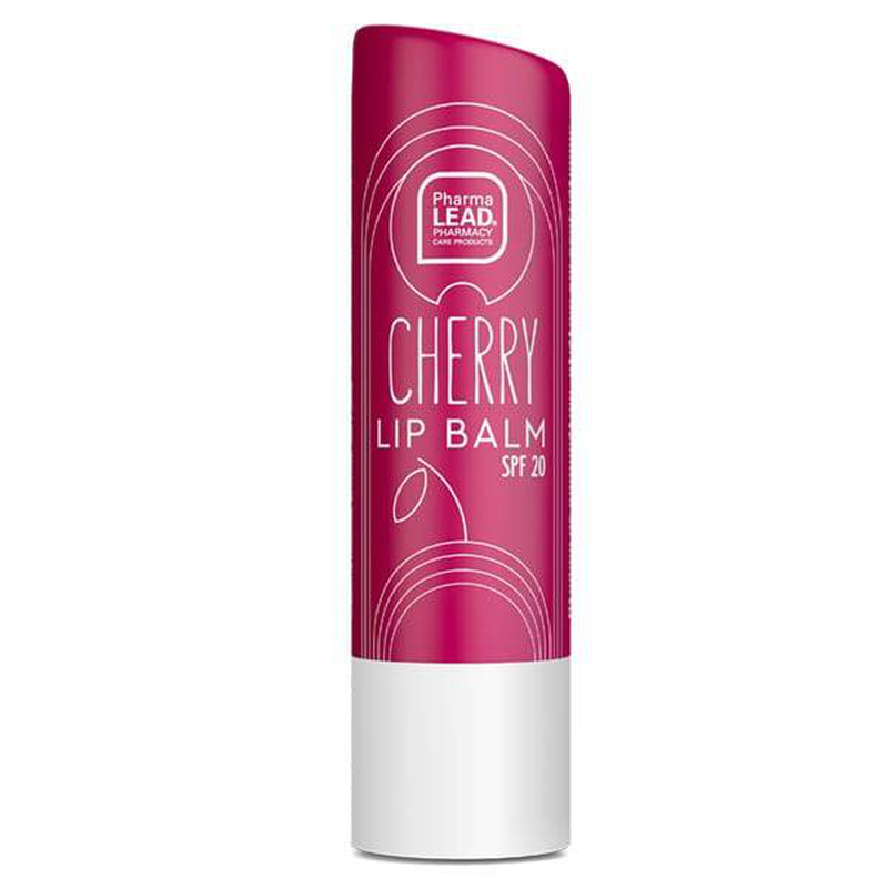 Pharmalead cherry lip balm SPF20, 5G. image number null