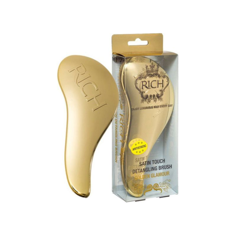 Product image: Detangling brush golden metallic, , medium-null