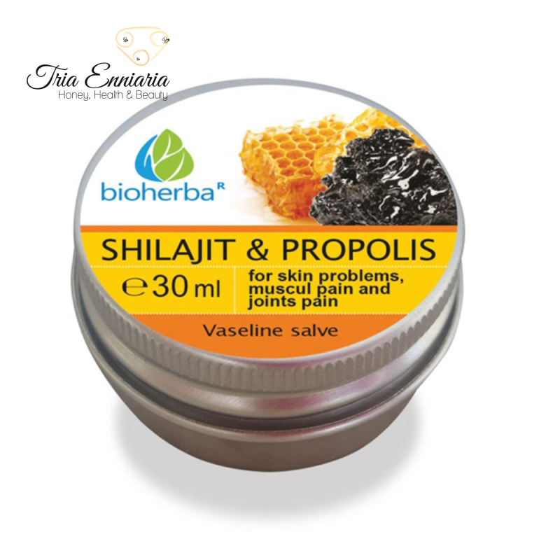 Himalayan herbal ointment with mummy and propolis, 30 g, bioherba, , medium image number null