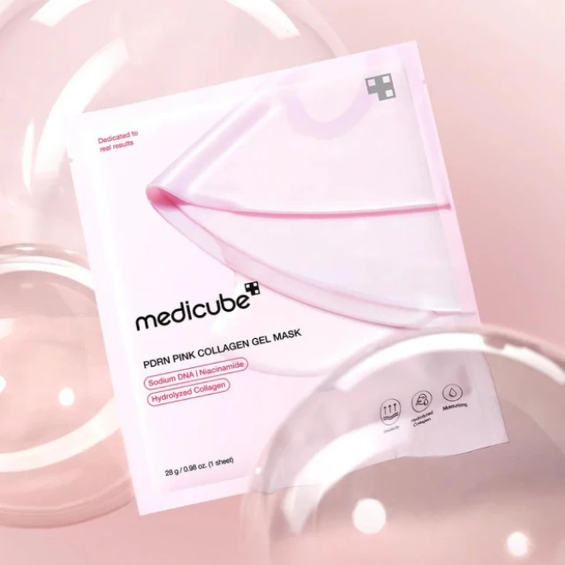 Medicube pdrn pink collagen μάσκα προσώπου για αντιγήρανση, , medium image number null