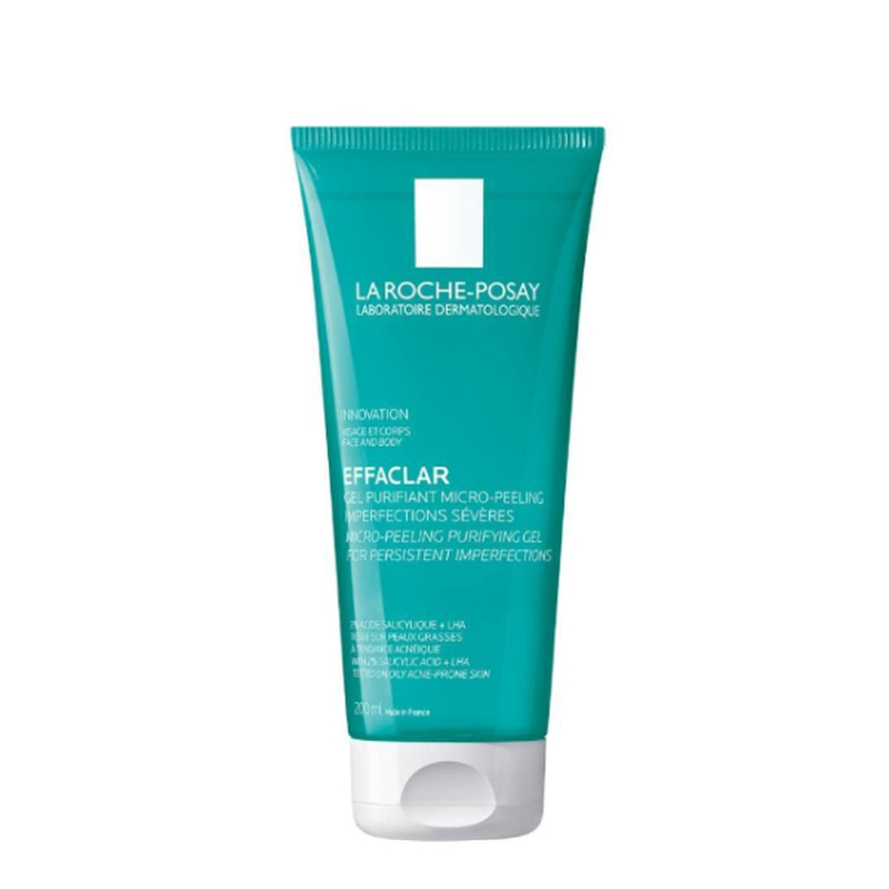 La roche-posay effaclar micro-peeling purifying gel for persistent imperfections 200 ml-null