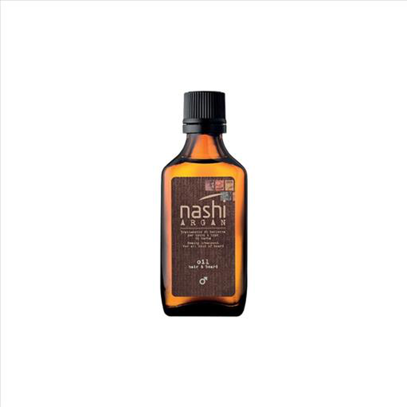 Nashi argan man oil hair beard  50ml, , medium-null