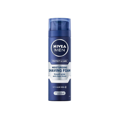 Nivea protect&care shaving foam 200ml, , medium