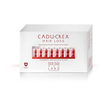 Labo crescina caducrex hair loss serious man 40vials, , medium