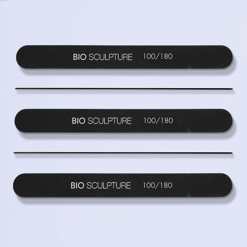 Straight file black 100/180-null