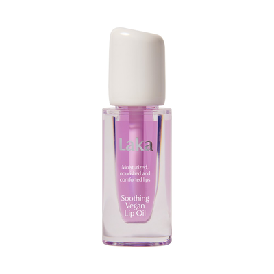 Soothing vegan lip oil #calming purple, , medium