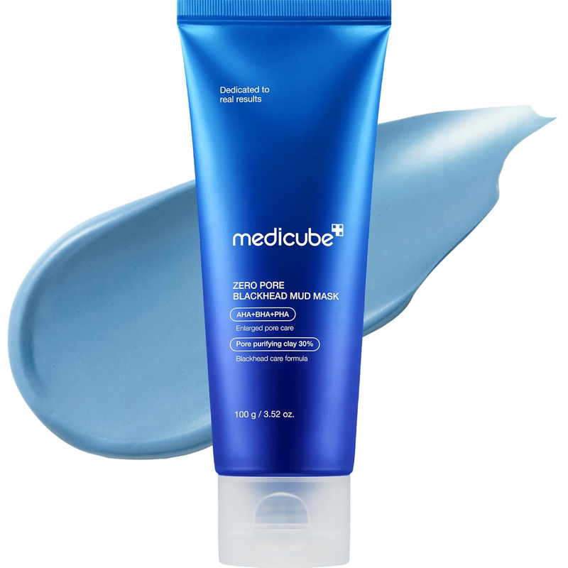 Medicube zero pore blackhead mud mask 100g, , medium-null