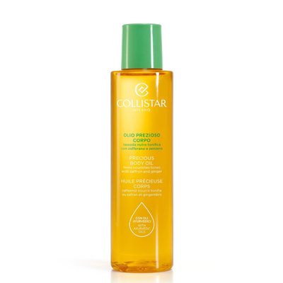 Collistar precious body oil firms nourishes tones with saffron and ginger 150ml, , medium