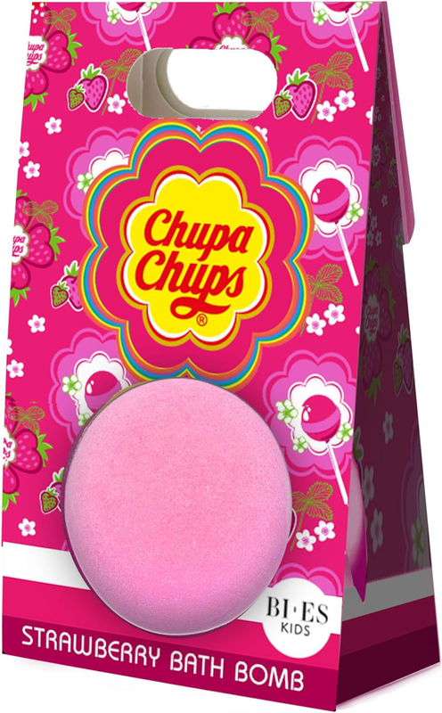 Chupa chups strawberry bath bomb 165g-null