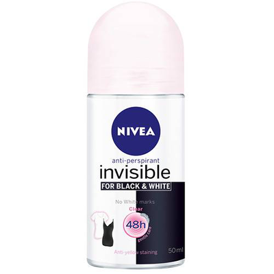 Nivea black & white invisible original roll on 50ml, , medium