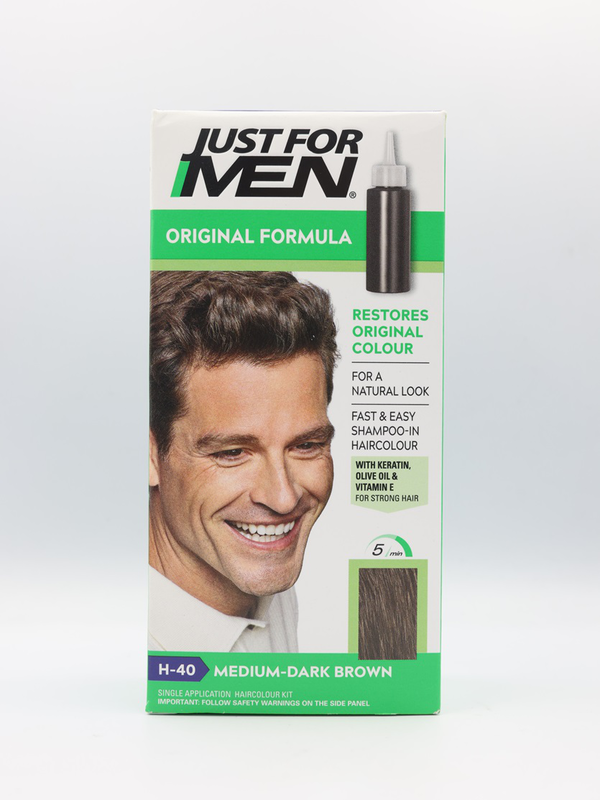 Just for men medium dark brawn h-40-null