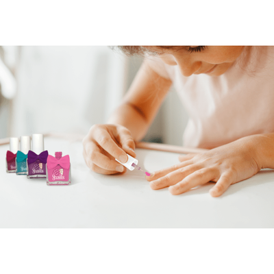 Snails petite fouksia, nail accesories