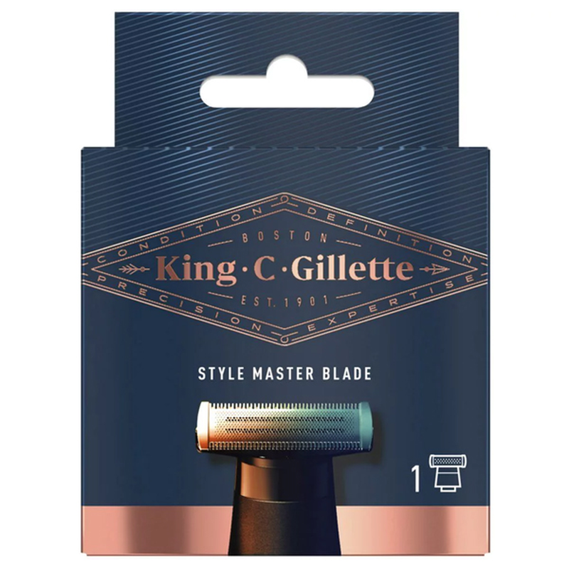 Gillette king &bull; c &bull; style master &alpha;&nu;&tau;&alpha;&lambda;&lambda;&alpha;&kappa;&tau;&iota;&kappa;ή &kappa;&epsilon;&phi;&alpha;&lambda;ή &xi;&upsilon;&rho;ί&sigma;&mu;&alpha;&tau;&omicron;&sigmaf; &gamma;&iota;&alpha; &gamma;έ&nu;&iota;&alpha; 1 &tau;&mu;&chi;, , medium-null