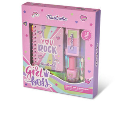 Martinelia  girl boss notebook & beauty set - 4 pieces