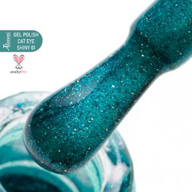 Product image: Gel polish cat eye shiny 01 15ml., , medium-null