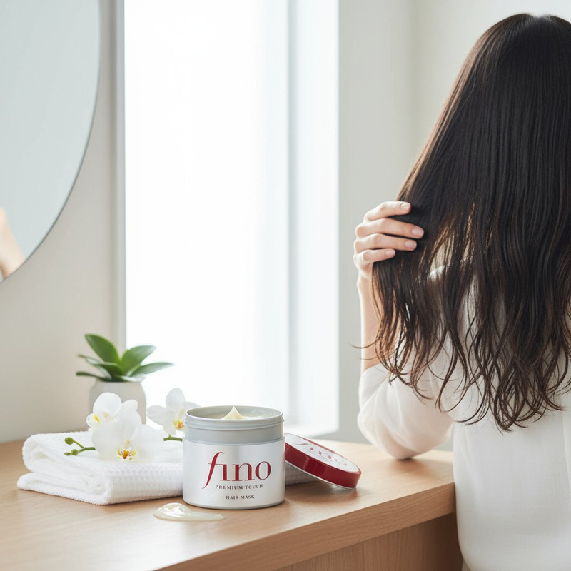 Shiseido fino premium touch hair mask 230g &ndash; intensive repair & deep conditioning, , medium-null