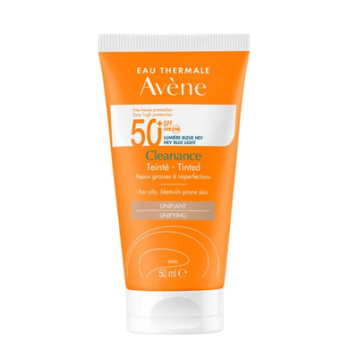 Avene cleanance sunscreen tinted SPF50 50ml, , medium