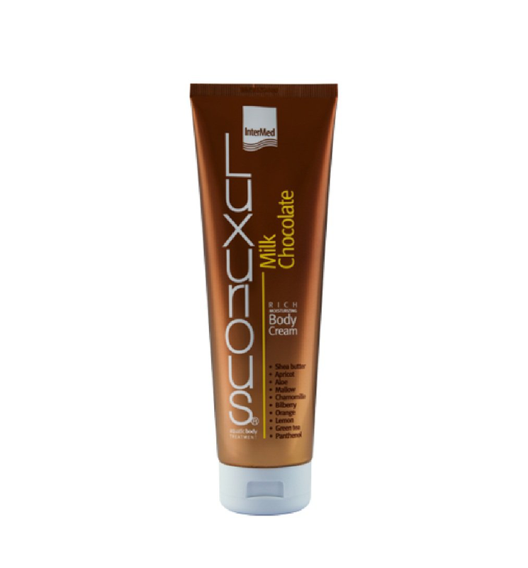 Luxurious body cream milk chocolate 280ml, , medium-null