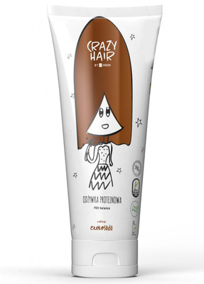 Hiskin crazy hair protein conditioner chocolate 250ml, , medium