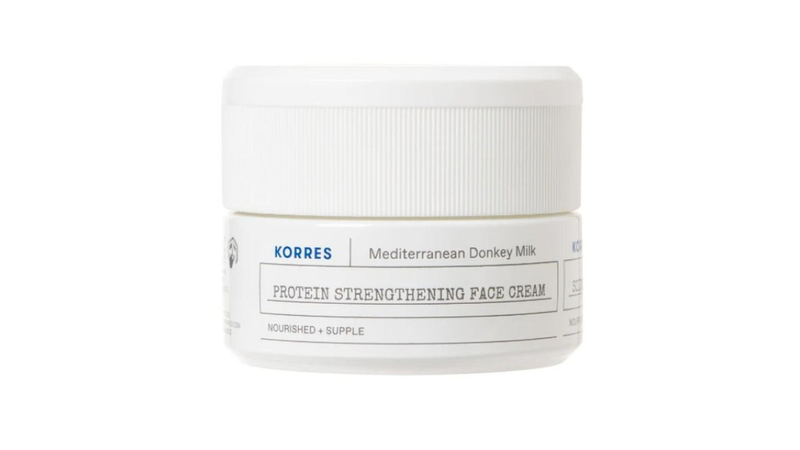 Korres mediterranean donkey milk protein strengthening face cream 40ml, , medium-null