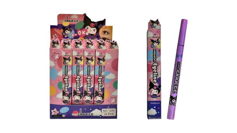 Kuromi eyeliner &ndash; waterproof liquid eyeliner pen | cute kawaii makeup, , medium-null