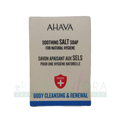 Ahava soothing salt soap for natural hygiene 100gr, , medium
