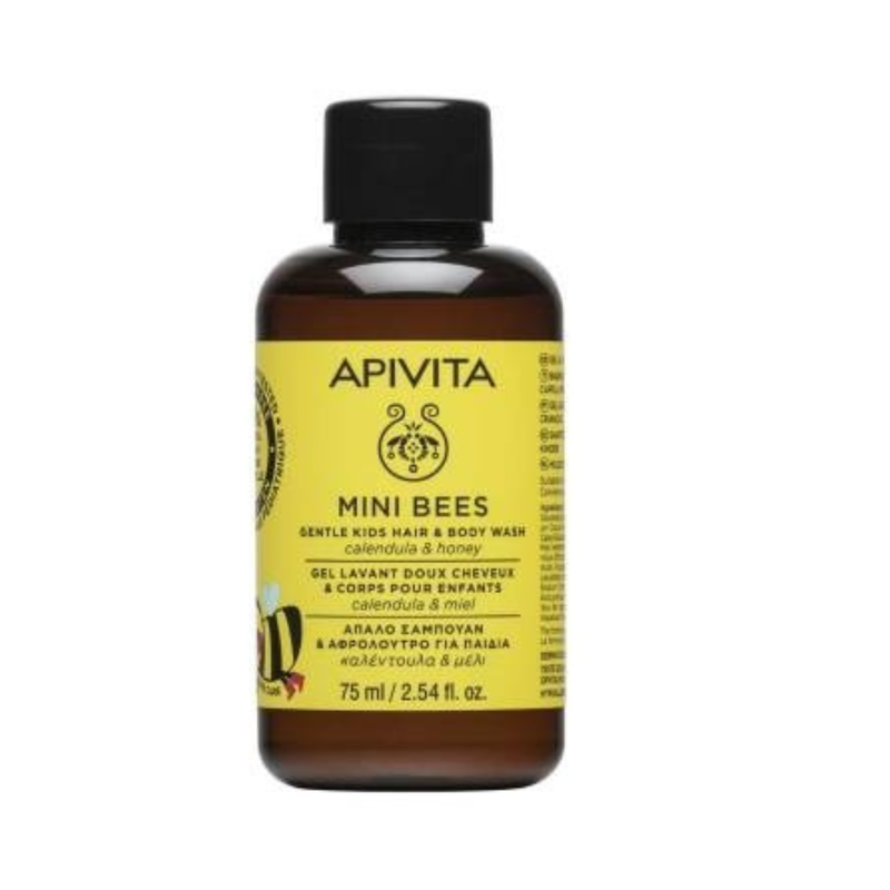 Apivita mini bees hair & body wash-null