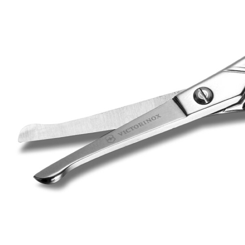 Nose hair scissors, silver, , medium-null
