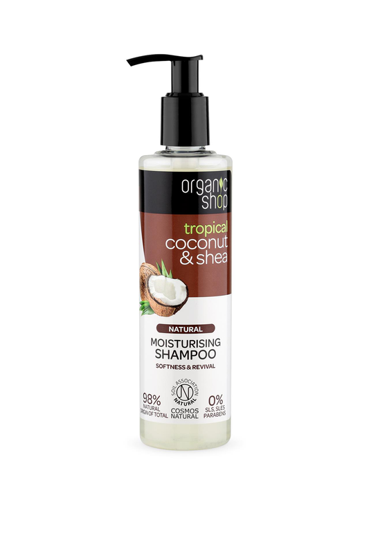 Shampoo coconut & shea - moisturising, , medium-null