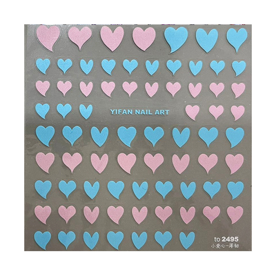 Heart stickers