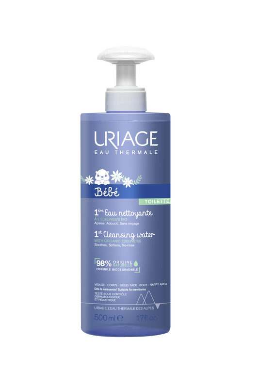 Uriage bébé first cleansing water bottle 500ml-null